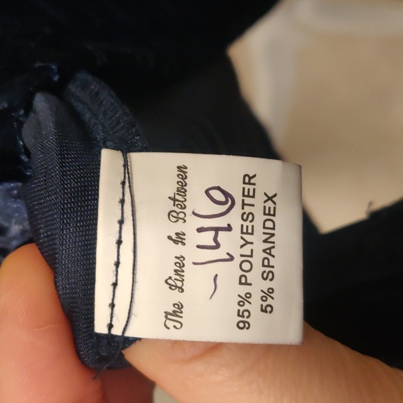 New! Vintage Retro Inspired The lines in between shirt/dress sz XS navy Cyber - Picture 8 of 9